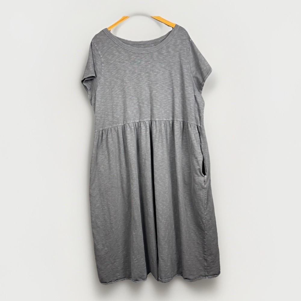 100% Cotton Midi Dress Womens 2XL LOT of 2 Coastal Grandma Prairie Cottagecore - Picture 2 of 16
